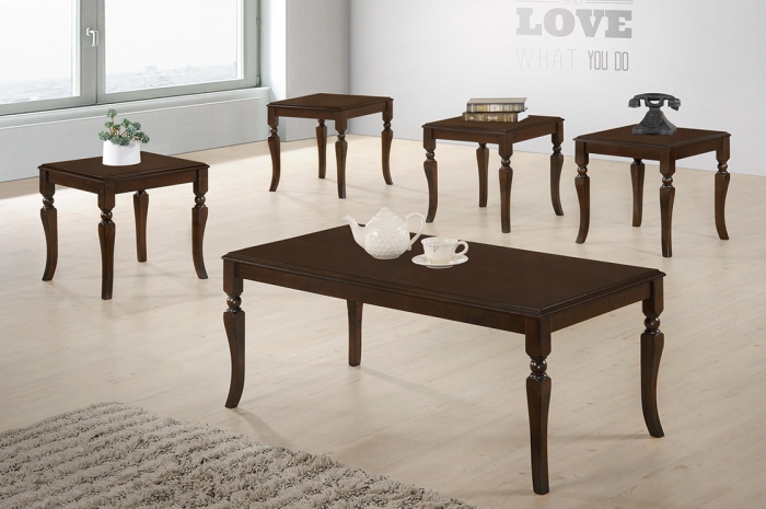 Cooper 1+4 Coffee Table Set - 1+2 & 1+4 Coffee Table Set - Golden Tech Furniture Industries Sdn Bhd
