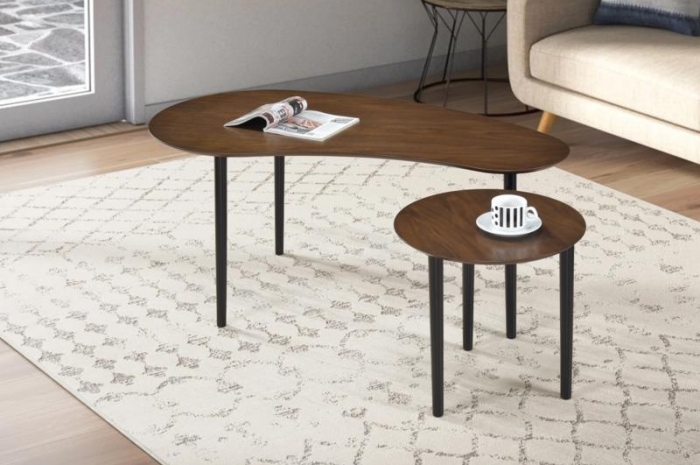 Evora_Coffee_Table_Set - 1+2 & 1+4 Coffee Table Set - Golden Tech Furniture Industries Sdn Bhd