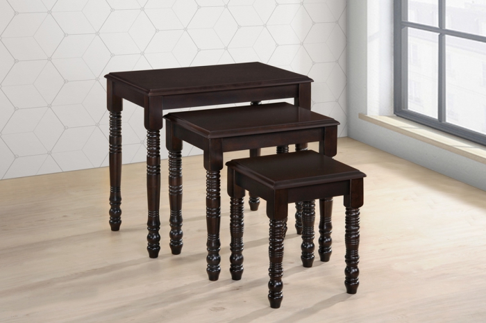 Gabi Nesting Tables 123 - Nesting Table - Golden Tech Furniture Industries Sdn Bhd