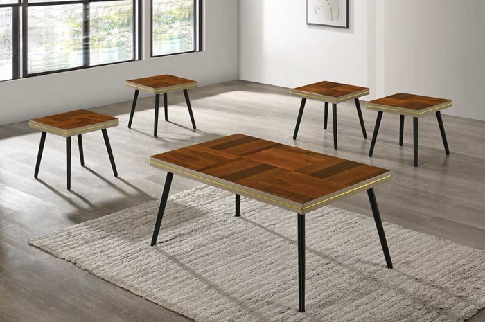 Milano_1_4_Coffee_Set - 1+2 & 1+4 Coffee Table Set - Golden Tech Furniture Industries Sdn Bhd