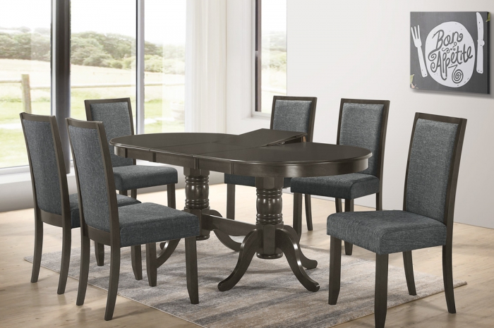 Serene 1+6 Dining Set - Dining Set - Golden Tech Furniture Industries Sdn Bhd